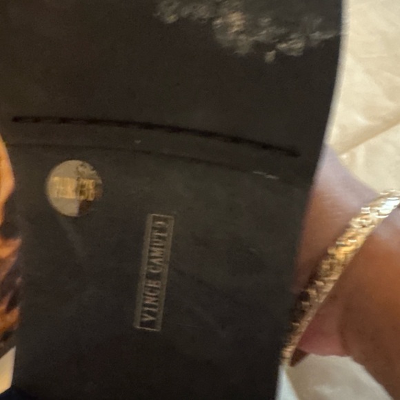 Leopard Print Pointed Toe Boots - Brown & Black - Picture 5 of 6